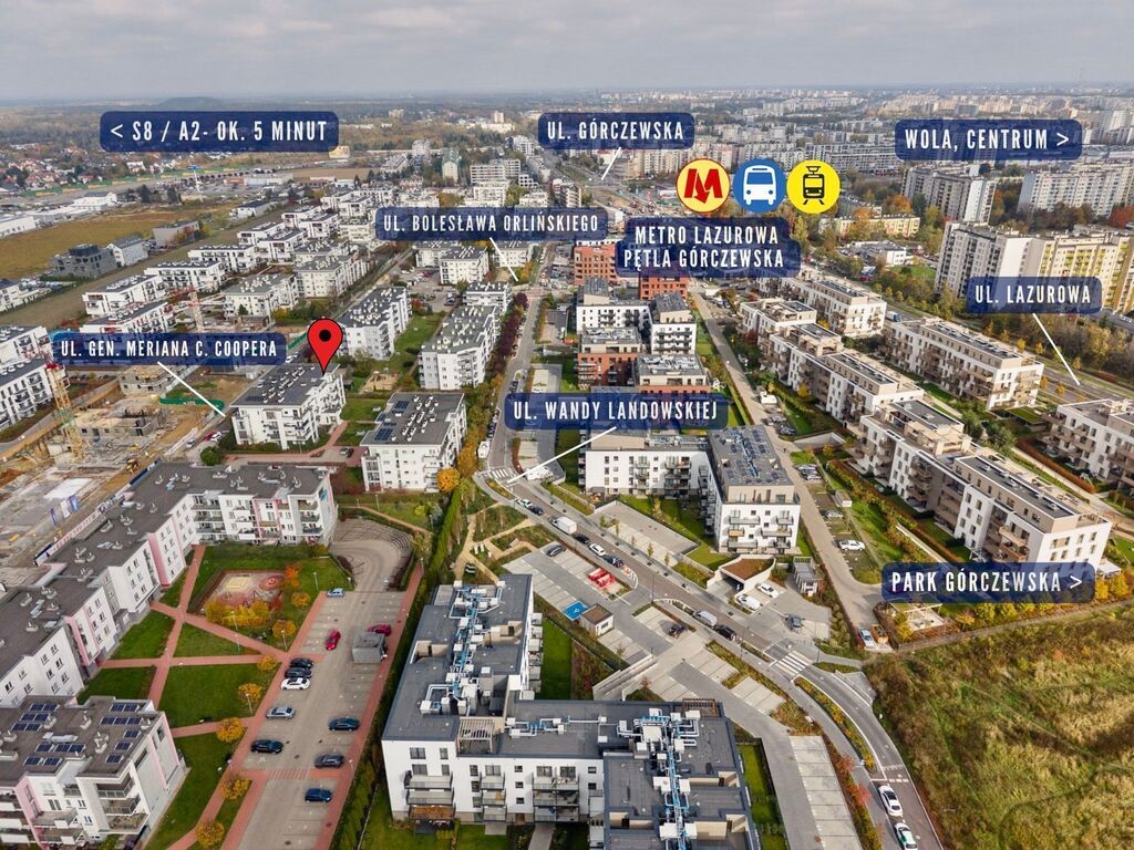 Warszawa · ul. gen. Meriana C. Coopera — 2
