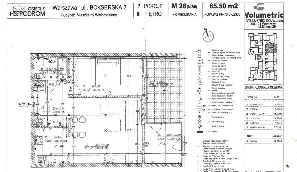 Warszawa · ul. Bokserska — 15