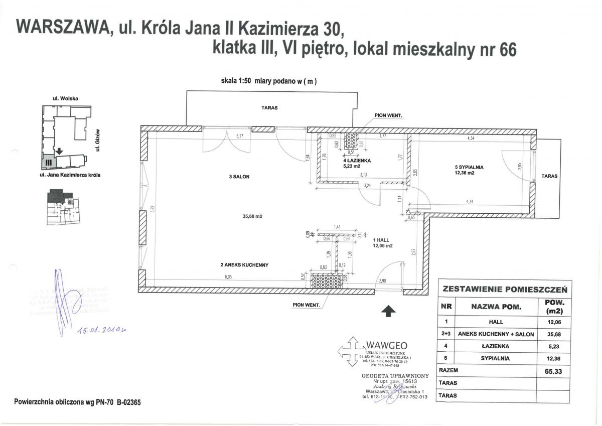 Warszawa · ul. Jana Kazimierza — 17