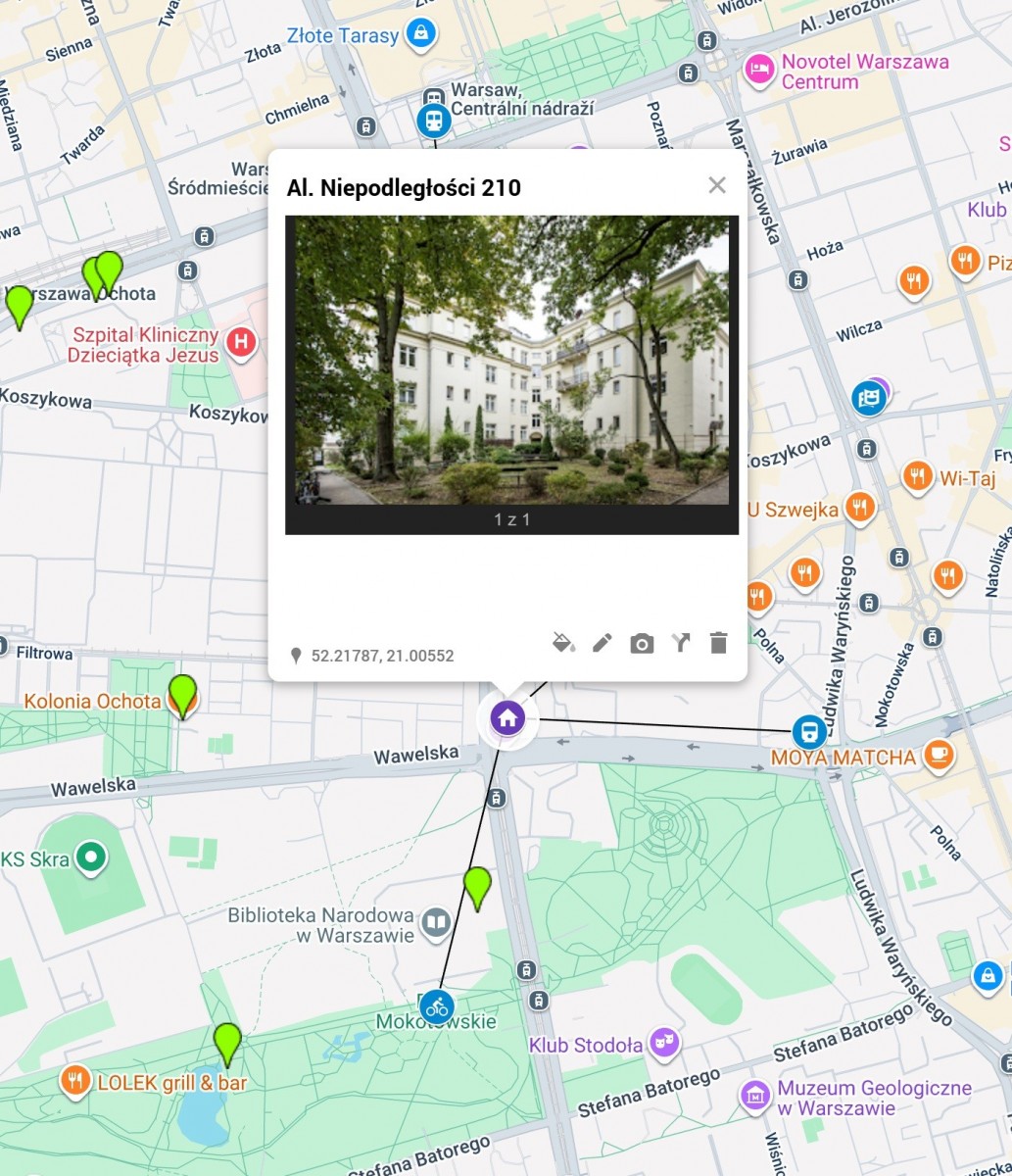 Warszawa · al. Aleja Niepodległości — 22
